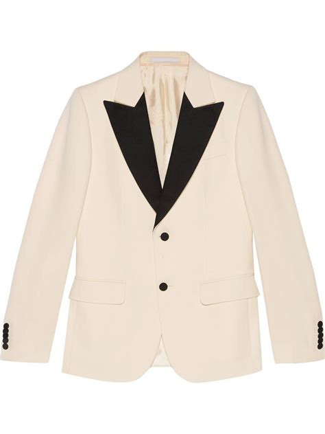 gucci white tuxedo|Gucci suit price.